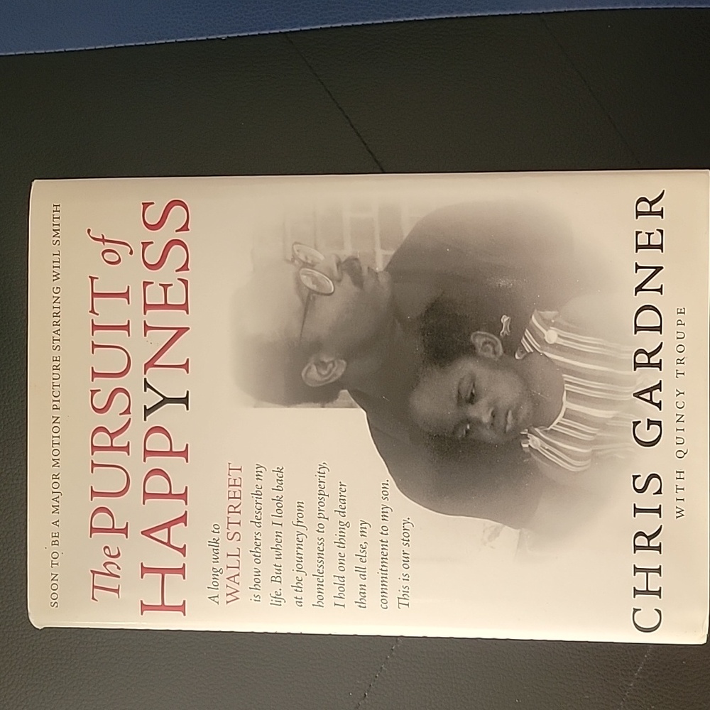 Signed copy of "The Pursuit of Happyness"